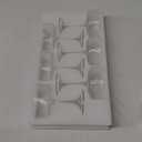 11oz Large Vintage Coupe Glasses Set of 6,Ribbed Cocktail Glasses,Classic Espresso Martini Glasses,Margarita and Champagne Glasses for Bar, Wine, Dessert, Cocktail Glassware Gift Set