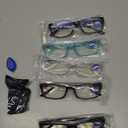 Gaoye 0.5 Professional Reading Glasses for All Day - Computer Readers with Blue Light Protection - Value Pack (A1-5 Pack Mix Color)