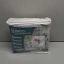 PlushDeluxe Premium Bamboo Mattress Protector  King Size, Waterproof, & Ultra Soft Breathable Noiseless Washable Bed Mattress Cover for Comfort & Protection - White