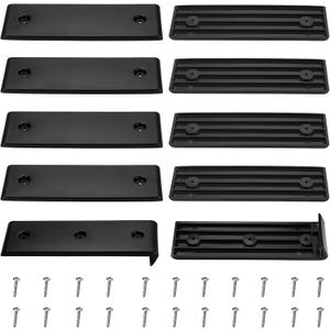 Boat Trailer Bunk Slides Pads Bunk Enders Fit for Almost Any Boat Bunk Trailer,8 PCS E-Z Slide Trailer Pads and 2 PCS Trailer Bunk Enders for Boat Trailer Loadings and Launches Boat Trailer