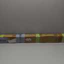 Tension Curtain Rod, 51-126 Inch,Spring Closet Rod, for Windows or Shower, Easy to Install, No Drilling, No Rust, for Bathroom, Rod Diameter 1.26 Inches, Black,Umimile