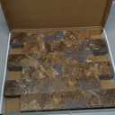 Art3d 10-Sheet Peel and Stick Backsplash PVC Wall Tile, Stickon Tile for Kitchen Backplash, Bathroom Vanities, Fireplace Decor, Laundry Table, Stair Decals in Rust Slate, Plastic-Sheets (11.4"x13.5")