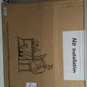 Folding Desk 40 Inch - No Assembly Small Foldable Desk for Small Space Minimalist, Space Saving Collapsible Compact Desks Portable Table for Craft, Writing, Study and Work (Rustic Brown)