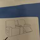 TAOCOCO Loveseat Recliner Cover with Middle Console, Stretch Loveseat Cover for 2 Seat Recliner Couch, Jacquard Reclining Sofa Covers Loveseat Slipcover Furniture Protector, Chocolate