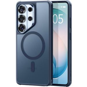 ESR for Samsung Galaxy S26 Ultra Phone Case, Compatible with MagSafe, Military-Grade Protection, Shockproof Magnetic Case for Samsung Galaxy S26 Ultra, Classic Hybrid Series, Frosted Navy Blue