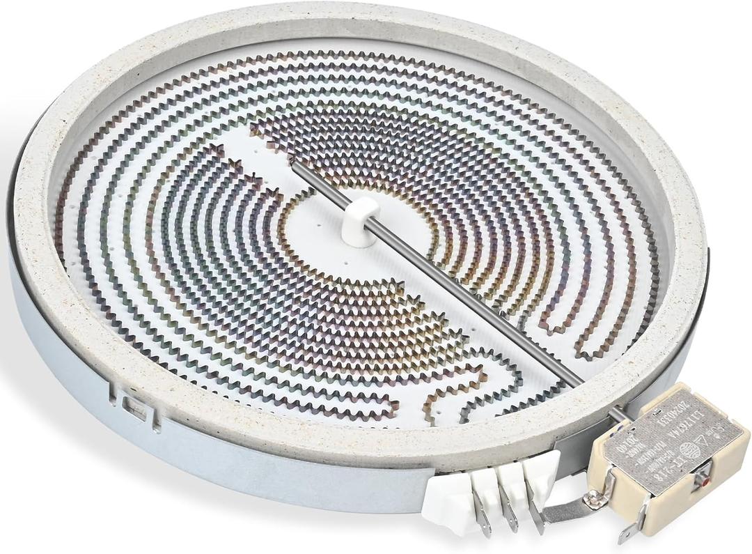 Upgraded DG47-00063A MEE62385201 Radiant Surface Element 10 inch Fit for Samsung Stove Replacement Parts, Intended for LG Surface Element, Replaces MEE50408702 AP5986690 EAP11729065 PS11729065