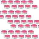 Smokeless Scented 40 Pink Tealight t-lite Floating Candle Decorate Diwali Party
