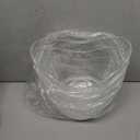 Beverage Tubs for Parties Plastic Ice Bucket for Cocktail Bar Clear Acrylic Wine Bucket with Scoops Drink Bucket Cooler for Chiller Bin for Champagne or Beer (8 L, 4 L)