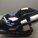 CYBEX Aton G2 Infant Car Seat with Load Leg Base - Moon Black, Mfg Date 2025-09-22