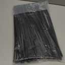Zip Ties Heavy Duty 14 inch 200 LBS Tensile Strength Cable Ties Extra Large Wire Ties Adjustable Nylon Tie Wraps for Indoor Outdoor Patented Design100 Pack Black