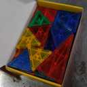 Gemmicc Magnetic Tiles, Magnet Toys Building Blocks for Kids, STEM Approved Educational Toys, Magnet Puzzles Stacking Blocks for Boys Girls,55 PCS Starter Set