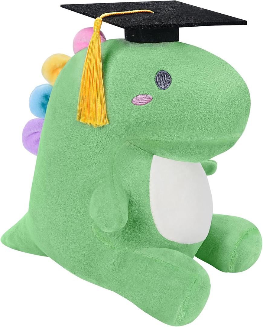 Graduation Dinosaur Stuffed Animal, 2026 Graduation Plush Stuffed Gifts 9 Inch Graduation Plush College Kindergarten Kids Preschool Graduation Gifts