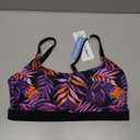 American Trends Floral Sports Bra, Size M