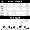 Cotton Diabetic Neuropathy Quarter Socks, Non-Binding Ankle Socks, Multipack (13-16, Black - 12 Pairs)