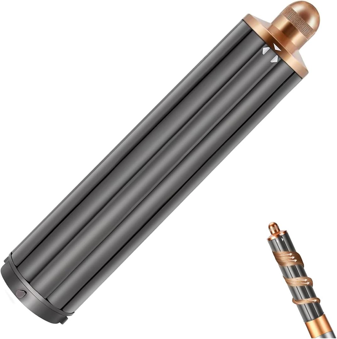 40MM 1.6in Long Hair Curling Barrels Attachment for Dyson Airwrap HS01 HS05, Adjustable Bidirectional Curling, Multi-Styler Self-Curling Accessories