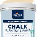 BLUEBIRD Chalk Furniture Paint - 500 ML / 16.9 fl oz for Furniture, Home Dcor, Cabinets, and More (Vanilla)