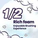 2 x SANGSI Embossed Bristle Toothbrush, Soft Toothbrushes for Adults - Sensitive Teeth and Gums Care - Perfect Travel Essentials  Bubble Bubble Romantic Pack of 4