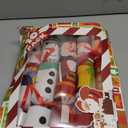 10 Pack Christmas No-Snap Party Table Favors, Xmas Party Supplies with Party Hat, Joke & Little Gift Inside, Christmas Seasonal Holiday Dinner Traditions Supplies for Kids and Adults