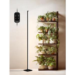Grow Light with Auto-Timer, Hanging and Standing Grow Lights for Indoor Plants,3 Light Modes, Detachable Full Spectrum Plant Lights for Wide Area Coverage in Indoor Plants (45 in)