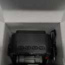 Wireless Induction Speaker 5-in-1 Bluetooth Speaker with Phone Stand,Stereo Sound, 3500mAh Rechargeable, 8 RGB Ambient Light, 360° Adjustable Holder for iPhone/Android/iPad,Gifts for Men Women (Black)