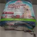Simple Solution Dog Diapers Female, Dog Diapers, Potty Training, Super Absorbent, Breathable, Wetness Indicator for Urination, 22-37 Inch Waist, (XXL, 30ct)