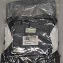 wegreeco Washable Dog Diapers - Washable Male Dog Belly Wrap - Pack of 3 - (Black,Medium)