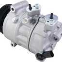 A/C Compressor AC Air Conditioning Compressor For Volkswagen Touareg/Passat/Phaeton/Jetta/GTI/Golf/CC/Eos For Audi A3/A4/Q3 1984CC 121Cu 2004 2015 2016 2017 2018