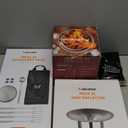 Solo Stove Mesa XL Mulberry Bundle | Tabletop Fire Pit with Stand, Heat Deflector, Accessory Pack & 1lb Wood Pellets | Portable Smokeless Outdoor Firepit for Patio, Camping & Backyard