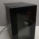 Antarctic Star 18L Beverage Refrigerator Cooler 24Can, Mini Fridge with Quiet Compressor, LED Light,Freestanding Small Fridge with Electronic Temperature Control for Home and Bar(40-61 ) (0.6Cu.Ft, Black)