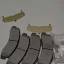 BOSCH BC1414 QuietCast Premium Ceramic Disc Brake Pad Set - Compatible with Select Ford Expedition, F-150; Lincoln Navigator; FRONT
