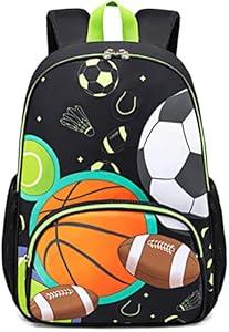 BTOOP Toddler Backpack Boys Cute Kids School Backpack Preschool Kindergarten Bookbags Nursery Daycare Toddler Bags (Black-blue Off Road Vehicle)