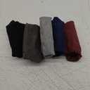 BAMBOO COOL Women's Thongs High Waisted Seamless Moisture-Wicking Breathable Underwear Stretchy Panties Tagless 6 Pack S