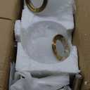 Battery Operated Gooseneck Wall Light Bend Pipe Sconce Adjustable Angle Lighting Fixturewith Remote Dimmable LED Bulb for Farmhouse Interior Decor (Color : Gold)