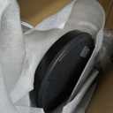 EDISHINE 78.3 Modern Arc Floor Lamp with Remote, Tall Black Standing Lamp with Stepless Dimmable Bulb & 5 Color Temperature, Curved Mid Century Floor Lamps for Living Room, Bedroom, Nursey