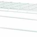 ClosetMaid 8278 18-Inch Wide Laundry Utility Hanger Shelf, White