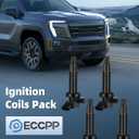 ECCPP Ignition Coil Pack of 4 UF247,for Toyota MR2 Spyder 1.8L 2000-2005,for Toyota Matrix 1.8L 2003-2008,for Toyota,for Corolla 1.8L 2000-2008 UF247