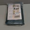 BGment Blackout Curtains for Bedroom - Grommet Thermal Insulated Room Darkening Drapes for Living Room, Set of 2 Panels (38 x 54 Inch, Emerald Green)