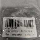 2 x Girls Leggings with Skirt for Girls Kids School Uniform Pants Toddler Ruffle Pants Tutu Pull On Warm Clothes (7-8 Years, Dark Gray)