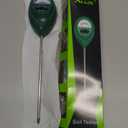 XLUX Soil Moisture Meter, Plant Water Monitor, Hygrometer Sensor for Gardening, Farming, Indoor and Outdoor Plants, No Batteries Required