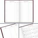 AT-A-GLANCE 2026 Diary, Standard Diary, Daily, 7-3/4" x 12", Large, 12-Month, Hardcover, Red (SD3761326)