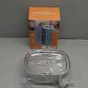 Cat Water Fountain Stainless Steel: 3.2L/108oz Pet Foundatin Water Bowl for Cats Inside Automatic Dog Drinking Dispenser Dish Animal Feeding & Watering Supplies Waterfall with 1 Replacement Filter