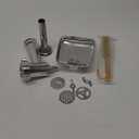 Stainless Steel Food Grinder Attachments for KitchenAid Stand Mixers and Cuisinart Stand Mixers SM-50. Meat Grinders, Sausage Stuffer, Food Processor. Durable Perfect Attachments for Kitchen aid Mixer