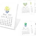 3 x Desk Calendar 2026-2027, 18-Month School Year Calendar (January 2026 to June 2027), Small Monthly Desktop Calendar for Home Office Table Desk Decoration, Gifts for Friends Coworkers-04