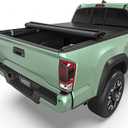 LEDKINGDOMUS Soft Roll-Up Truck Bed Cover Fits for Toyota Tacoma 2016-2023 (Excl. Trail Edition) | 5' (60.5") Bed