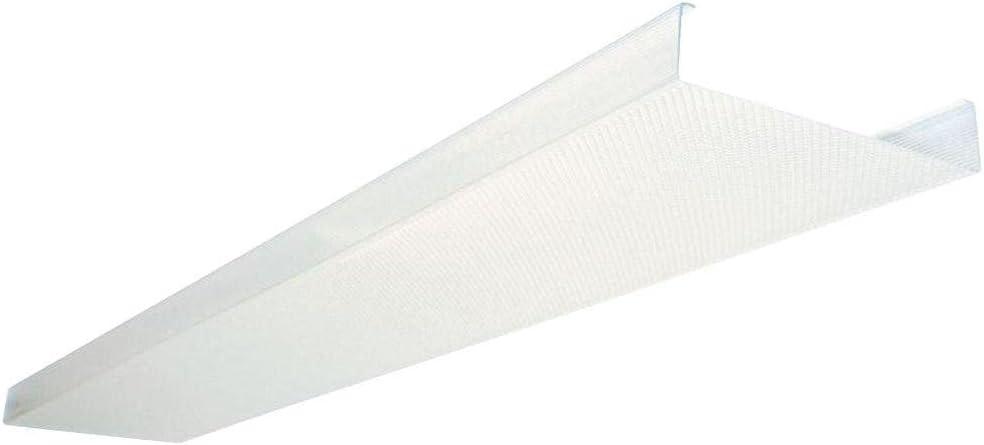 Lithonia Lighting 4 Foot Replacement Acrylic Diffuser Lens, Clear Prismatic Replacement Cover for 48-Inch SB Series Narrow Body Square Wraparound Ceiling Light Fixture for Shop Lights