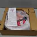 SENTRO 48 Needles Knitting Machine with Electric Adapter, Smart Weaving Loom Round Spinning Crochet Knitting Machines with Row Counter and Crank Handle Adapter Hex Steel Bit for Automatic Knit