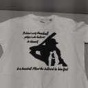 Mother's Day Behind Every Baseball Player Is A Baseball Mom T-Shirt L