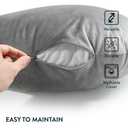 Shoulder Support Pillow - Plush Arm Support, Adjustable Strap, Shoulder Surgery Recovery, Machine Washable