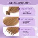 Springy Afro Twist Hair 14inch Marley Twist Braiding Hair 8 Packs Pre Separated Wrapping Hair for Soft Locs Kinky Twist Crochet Hair for Women (27#, 14Inch (Pack of 8)