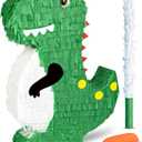 Dinosaur Pinata for Kids Birthday Party Decorations - 17x13x3.7 Inches - Dino Theme Party Supplies